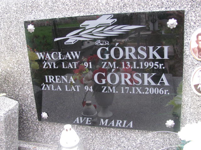 Irena Górska 1914 Winnica - Grobonet - Wyszukiwarka osób pochowanych