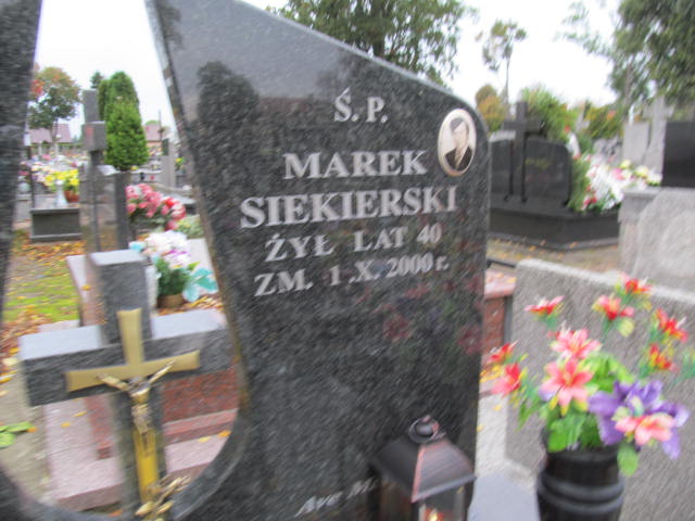 Marek Benedykt Siekierski 1960 Winnica - Grobonet - Wyszukiwarka osób pochowanych